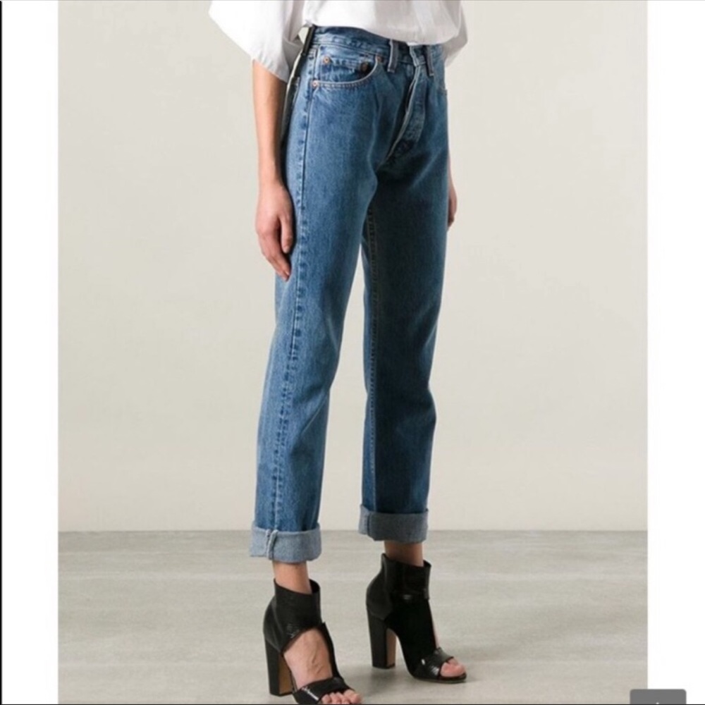 Levi’s 501 Button Fly Vintage Style Jeans 31x34